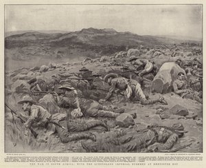 Sota Etelä-Afrikassa, Queenslandin keisarillinen Bushmen Rhenoster Kopissa.